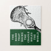 Puzzle Lacrosse Nouveautés Cadeaux (Vertical)