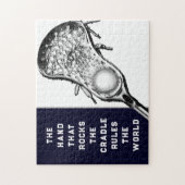 Puzzle Lacrosse Nouveautés Cadeaux (Vertical)