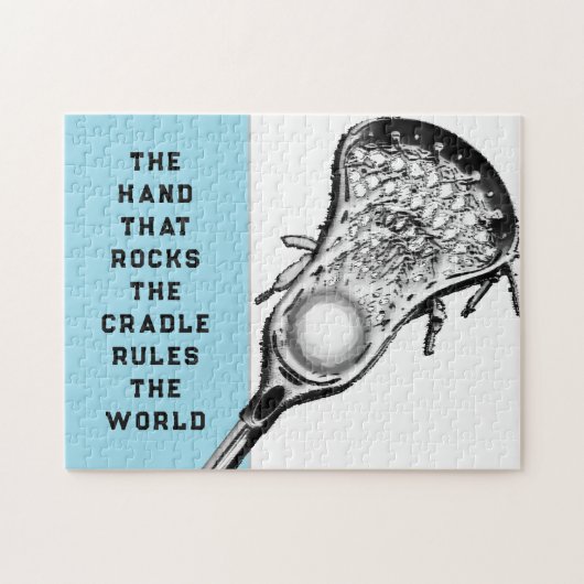 Puzzle Lacrosse Nouveautés Cadeaux (Horizontal)