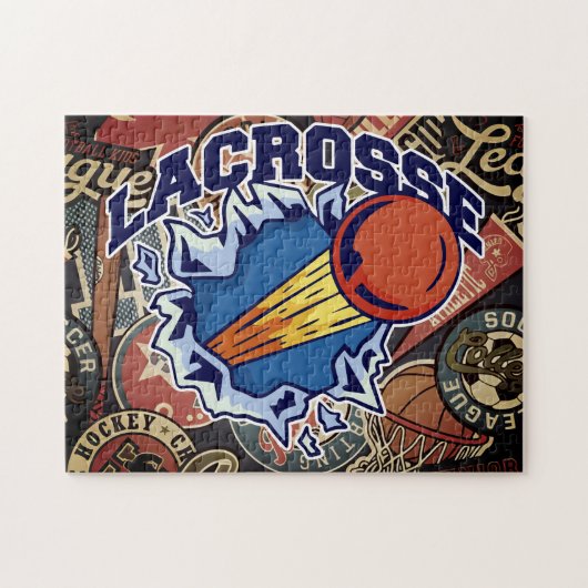 Puzzle Lacrosse Wild (Horizontal)