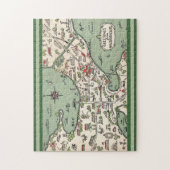 Puzzle Lacs de Madison Wisconsin (Vertical)