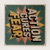 Puzzle L'action guérit la peur (Horizontal)