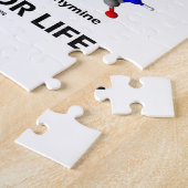 Puzzle L'ADN base la base pendant la vie (la structure (Côté)