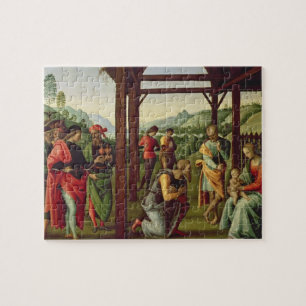 Puzzle L'adoration des Magi (huile sur le panneau) (voyez