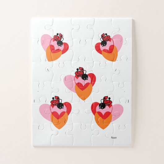 Puzzle: Lady Bug Legpuzzel (Verticaal)