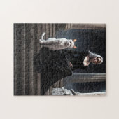 Puzzle Lady Dark (Horizontal)
