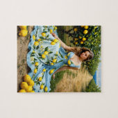 Puzzle Lady Lemon Grove (Horizontal)