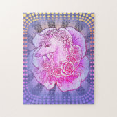 Puzzle Lady Unicorn (Vertical)