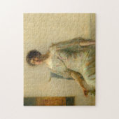 Puzzle Lady with a Mask, 1911 par Thomas Wilmer Dewing (Vertical)