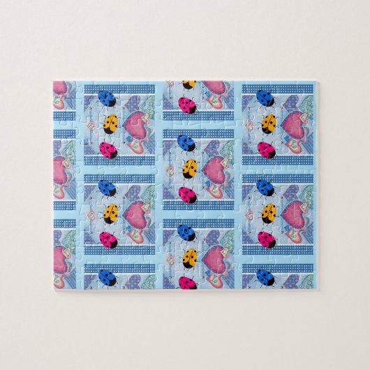 Puzzle Ladybug (Horizontal)