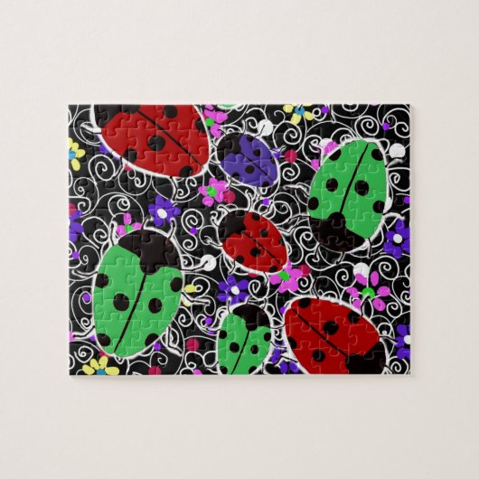 Puzzle Ladybug (Horizontal)
