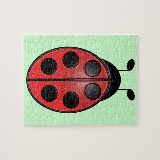 Puzzle Ladybug (Horizontal)