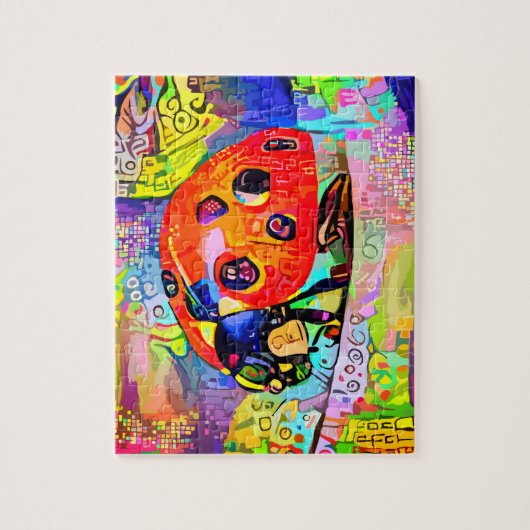 Puzzle Ladybug arc en ciel (Vertical)