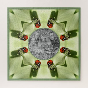 Puzzle Ladybug Sur Dogwood Nature Ajouter Votre Photo