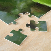 Puzzle Ladybug sur les fleurs de violet doux (Côté)