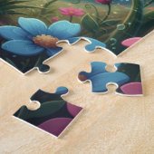 Puzzle Ladybugs dancing on a Mushroom - Whimsical (Côté)