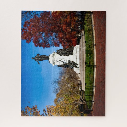 Puzzle Lafayette Park Washington DC. (Vertical)
