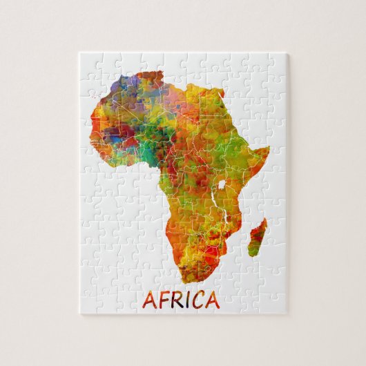 Puzzle L'Afrique (Vertical)