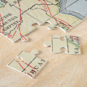 PUZZLE L'AFRIQUE : CARTE, 1894 (Côté)