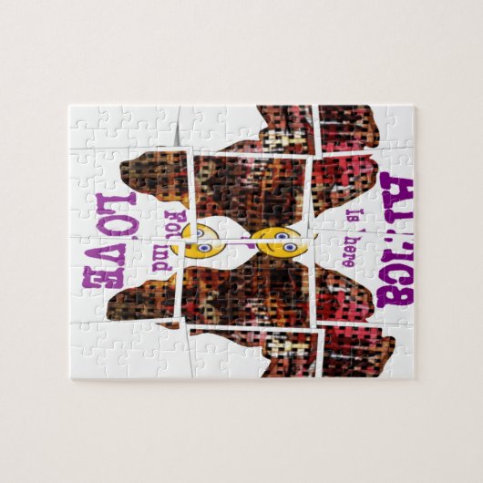 Puzzle L'Afrique c'est là que j'ai trouvé l'amour (Horizontal)