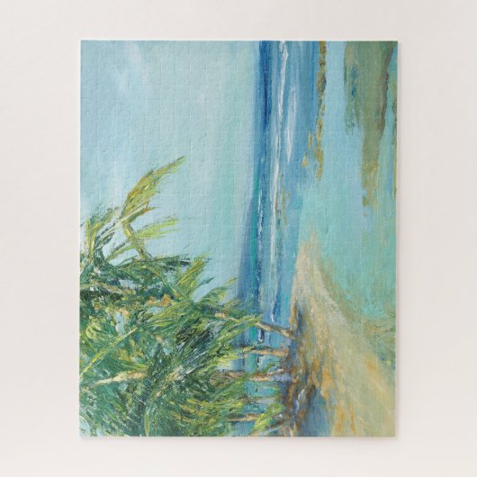 Puzzle Lagon Côtier Bleu (Vertical)