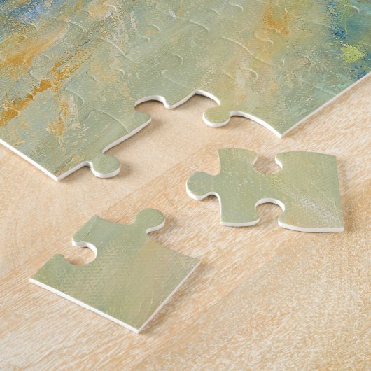 Puzzle Lagon Côtier Bleu (Côté)