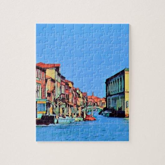 Puzzle Lagune de Venise - MURANO - vue (Vertical)
