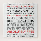 Puzzle L'aile ouest Sam Seaborn Discours d'éducation Puzz (Vertical)