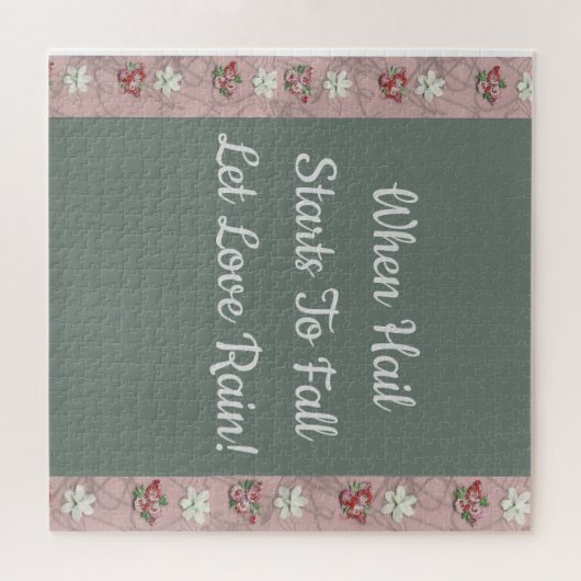 Puzzle Laisse Love Rain ! (Horizontal)