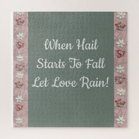 Puzzle Laisse Love Rain ! (Vertical)