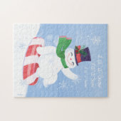 Puzzle Laissez-le Snowman et Peppermenthe (Horizontal)