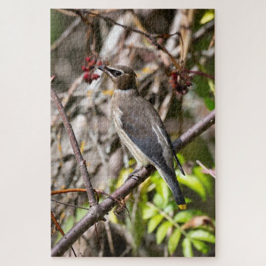 Puzzle Laiterie bohème, reposant sur une branche (Vertical)