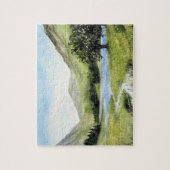 Puzzle Lake Buttermere, Lake District, Cumbria Angleterre (Vertical)