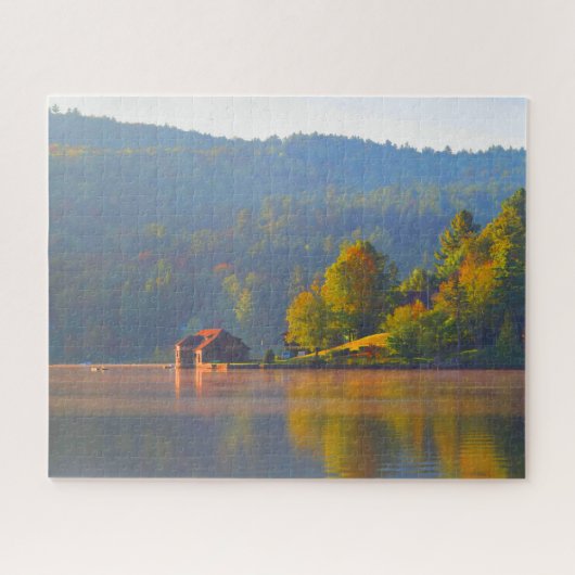 Puzzle Lake House (Horizontal)