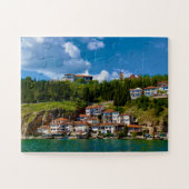 Puzzle Lakeside Serenity | Ohrid, North Macedonia (Horizontal)