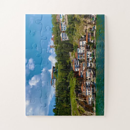 Puzzle Lakeside Serenity | Ohrid, North Macedonia (Vertical)
