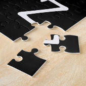 Puzzle L'alphabet anglais d'amusement marque avec des (Côté)