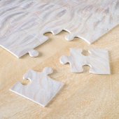 Puzzle Lama blanc (Côté)