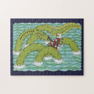 Puzzle Lambton Worm et Knight
