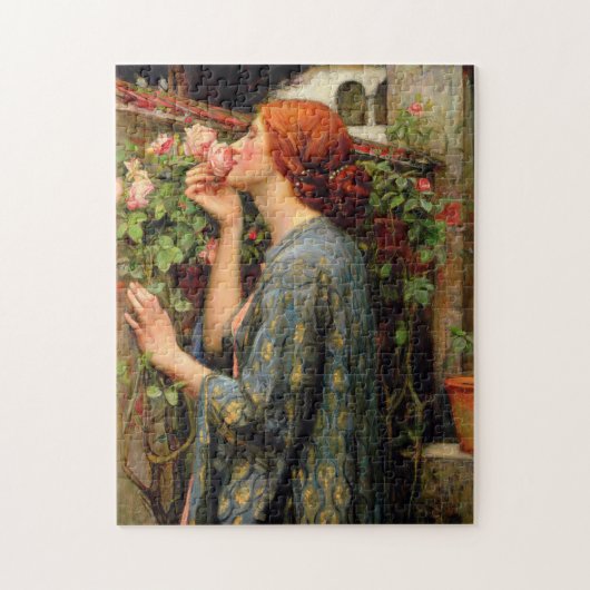 Puzzle L'âme du Rose - John William Waterhouse (Vertical)