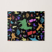 Puzzle L'Amérique du Sud colorée (Horizontal)