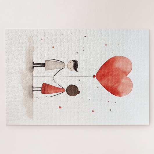 Puzzle L'amour dans la simplicité (Horizontal)