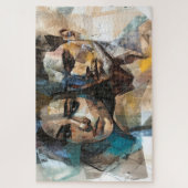 Puzzle L'amour dans les tons pastel (Vertical)