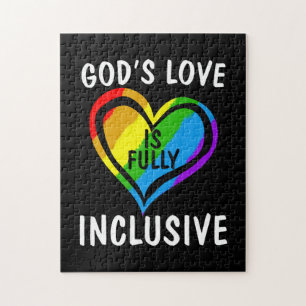 Puzzle L'Amour de Dieu est un Gay pride chrétien entièr