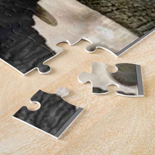 Puzzle L'amour des éléphants (Côté)