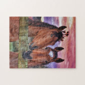 Puzzle L'amour du cheval (Horizontal)