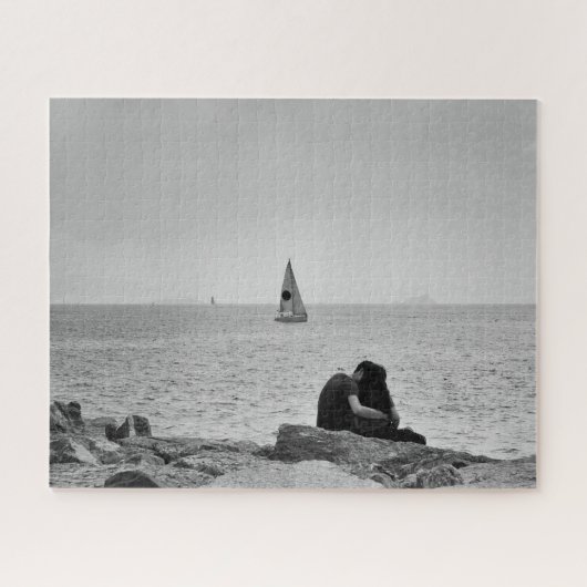 Puzzle L'amour par la mer (Horizontal)