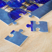 Puzzle Lampes en verre bleu (Côté)