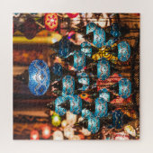 Puzzle Lampes turques : art en verre de mosaïque (Horizontal)