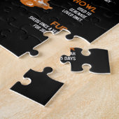 Puzzle L'Anatomie D'Un Giant Schnauzer Dogs Amusant Cadea (Côté)